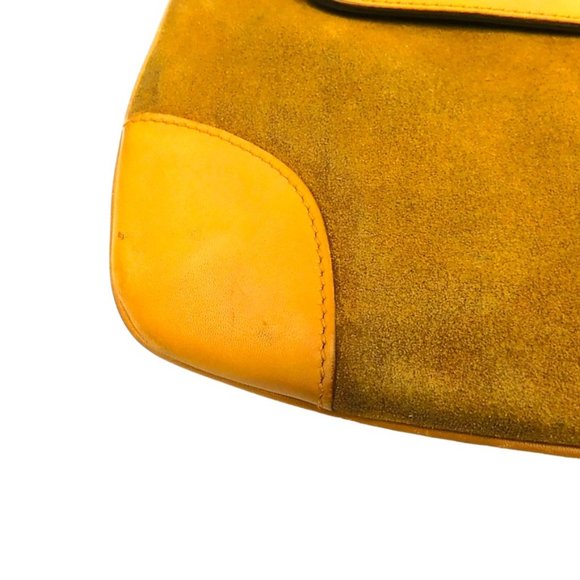 Rare Gucci by Tom Ford GUC Small Jackie 1961 Bamboo Handle Hobo Bag Early 2000 - Picture 7 of 11